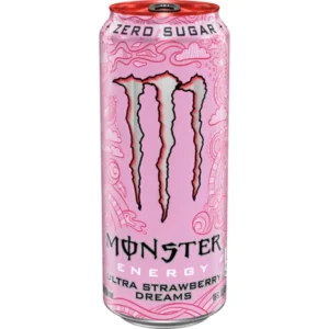 Monster Energy Ultra Strawberry Dreams Zero Sugar 12x500ml Can CCEP