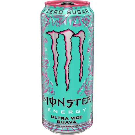 Monster Energy Ultra Ultra Vice Guava Zero Sugar Energy Drink