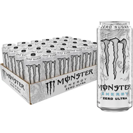 Monster Energy Zero Ultra Carbonated Energy Drink 500 ml