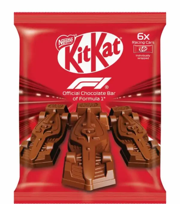 KitKat F1 Chocolate Racing Cars 66g