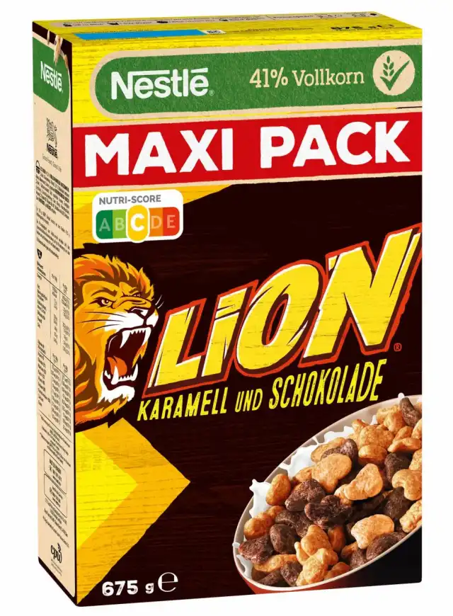 Nestlé Lion Karamell und Schokolade Maxi Pack 675g